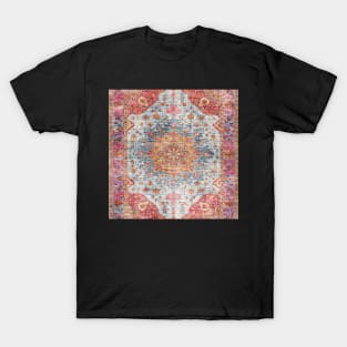 Distressed Vintage Medallion - Colorful T-Shirt